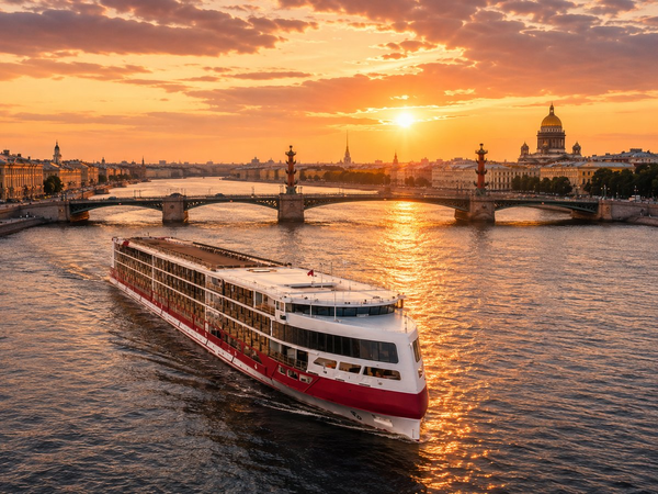 Круиз Москва — Санкт-Петербург на теплоходе Мустай Карим